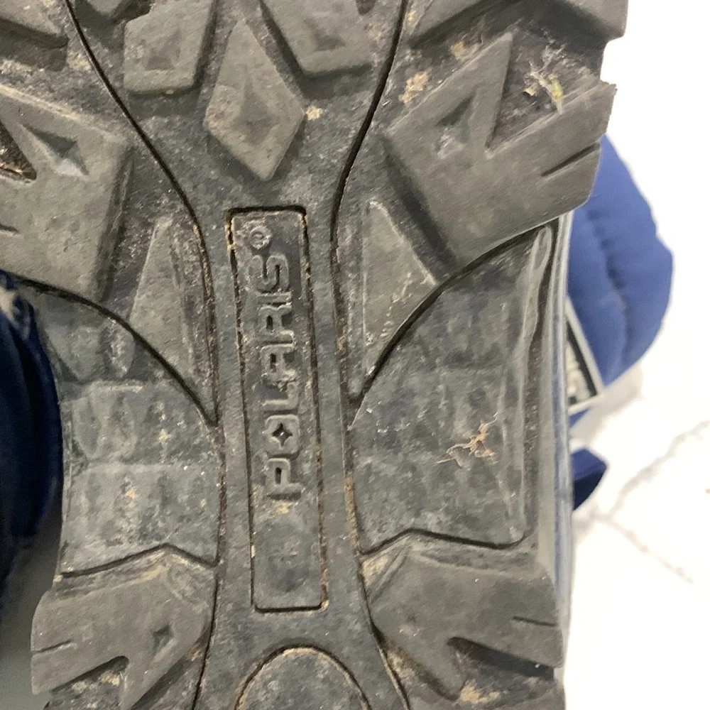 Polaris Blue Rain Snow‎ Duck Like Kids Boot. Size 3